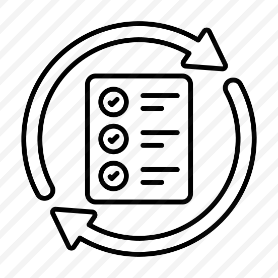 Checklist, List Update, Todo, Worksheet, Agenda preview