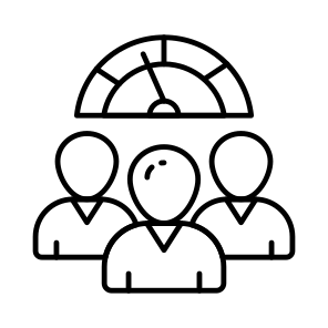 Efficiency, Productivity, Team, Group, Members icon
