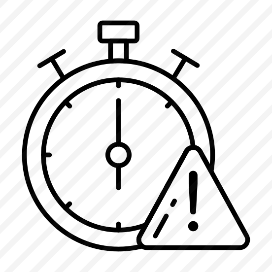 Time Error, Time Problem, Warning Time, Stopwatch, Timer,  preview