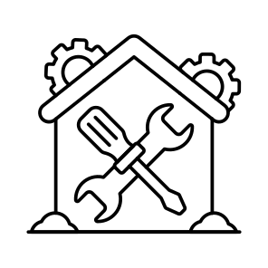 Home Repair, Home Setting, Home Management, Home Development, House Maintenance,house icon