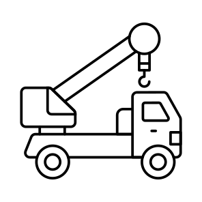 Tow Truck, Automobile, Automotive, Vehicle, Transport,icons icon