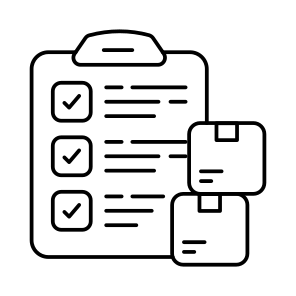 Logistic List, Logistic Plan, Checklist, Todo List, Worksheet icon