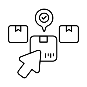 Parcel Location, Parcel Tracking, Package Location, Package Direction, Geolocation,vector icon