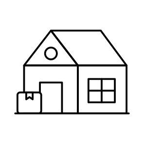 Warehouse, Storehouse, Storeroom, Depot, Depository,,simple Icon icon