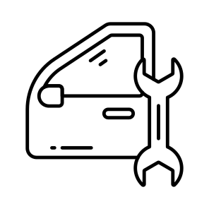 Car Door Repair, Car Maintenance, Car Service, Vehicle Maintenance, Auto Repair icon