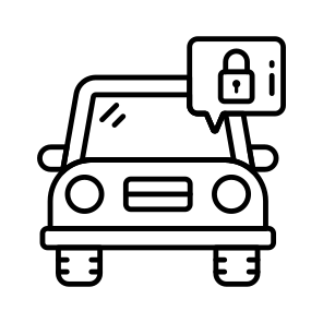 Car Insurance, Car Security, Car Protection, Car Safety, Secure Vehicle icon
