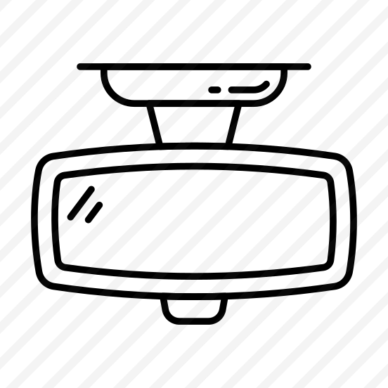 Rearview Mirror, Car Mirror, Reflector, Rear Vision Mirror, Car Accessory  preview