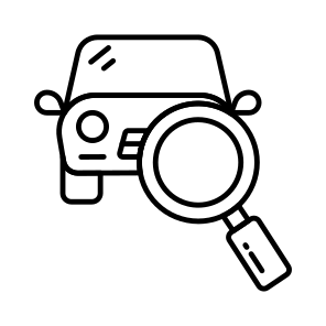 Search Car, Explore Car, Explore Vehicle, Car Analysis, Exploration, icon
