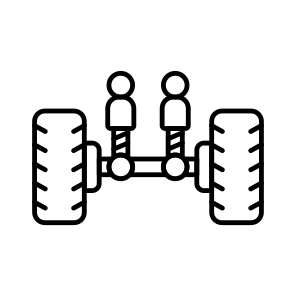 Segway, Car Suspension, Car Part, Car Accessory, Wheel Balancing icon