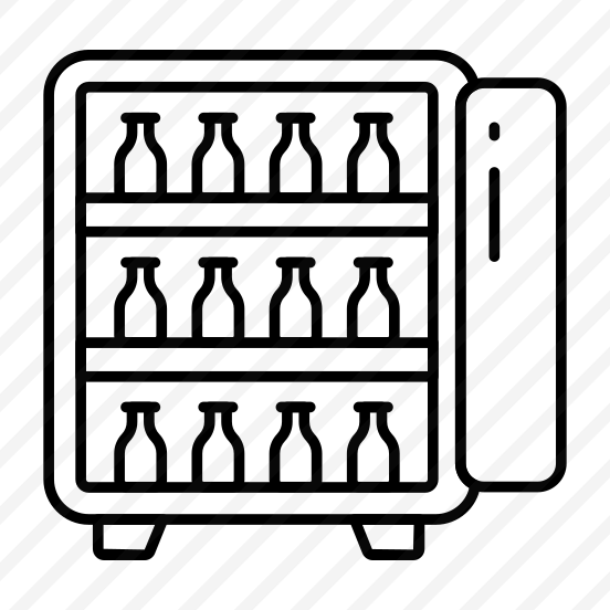 Bar Fridge, Refrigerator, Icebox, Electronic, Home Appliance preview