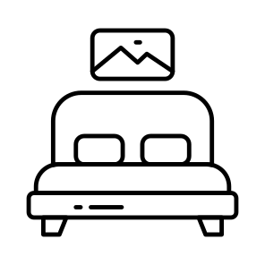 Bed, Bedroom, Furniture, Boudoir, Bedchamber, icon