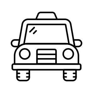 Car, Taxi, Automobile, Automotive, Transport icon