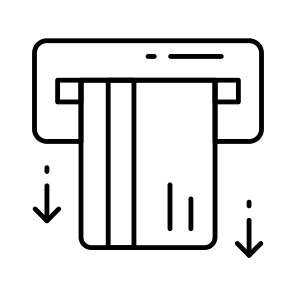 Card Withdrawal, Money Withdrawal, Atm Withdrawal, Cash Dispenser, Banking icon