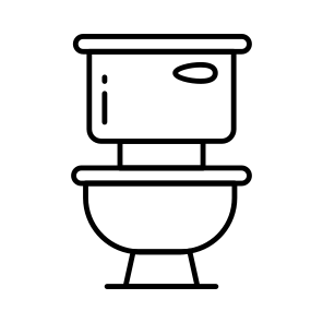 Commode, Bathroom, Lavatory, Toilet, Washroom, icon