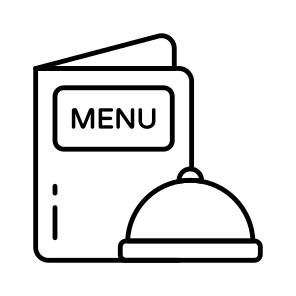 Food Menu, Menu Card, Restaurant Card, Restaurant Menu, Folded Card icon