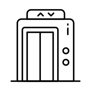 Lift, Elevator, Dumbwaiter, Electronic, Escalator, Elevator Door icon