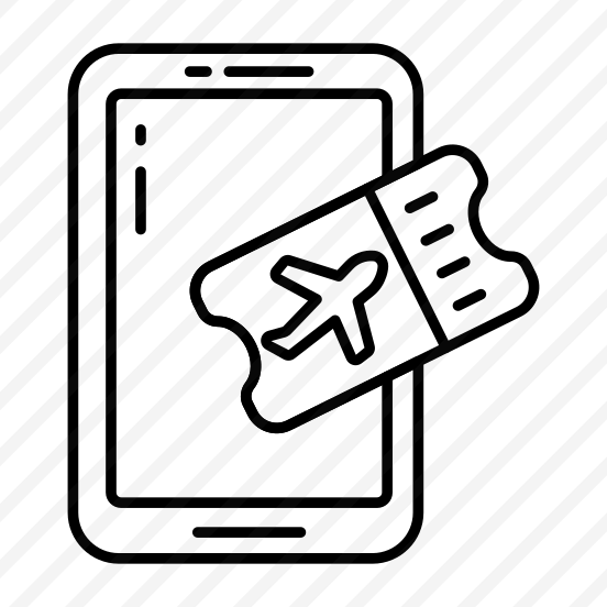 Mobile Ticket Booking, Online Booking, Air Travel, Flight Booking App, Travel Voucher  preview