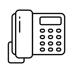 Office Phone, Landline, Telephone, Telecommunication Device, Cordless Phone icon