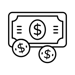 Paper Currency, Banknote, Money, Cash, Finance icon