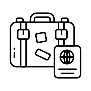 Passport, Visa, Permit, Travel Pass, Identity Pass icon