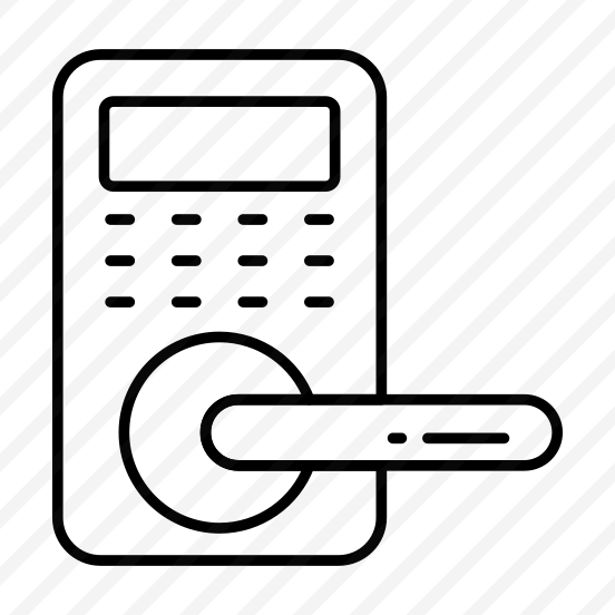 Smart Door Lock, Door Access, Door Knob, Digital Door Lock, Door Handle  preview