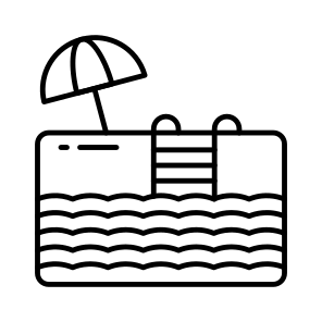 Swimming Pool, Ladder Pool, Natatorium, Leisure Pool, Plunge Bath icon