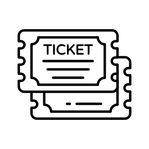 Ticket, Raffle, Voucher, Permit Pass, Travel Pass, icon