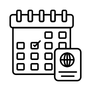 Travel Schedule, Planner, Almanac, Calendar, Travel Schedule icon
