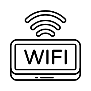 Wifi Network, Wifi Signals, Internet, Wireless Network, Broadband Connection icon