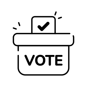 Ballot Box, Voting Box, Election, Referendum Box, Electorate  icon
