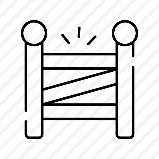 Blockade, Barrier, Barricade, Hurdle, Road Block Board, preview