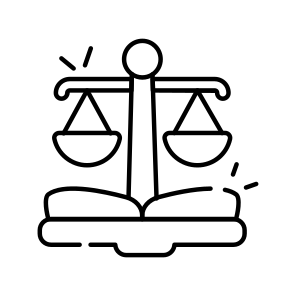 Justice Book, Law Book, Law Booklet, Law Handbook, Law Textbook icon