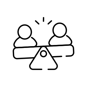 Justice, Equity, Fairness, Law, Equilibrium  icon