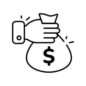 Money Bag, Dollar Sack, Finance, Wealth, Economy  icon