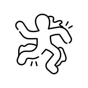 Murder Trace, Trail Of Murder, Killing Trace, Homicide, Murder Chalk icon