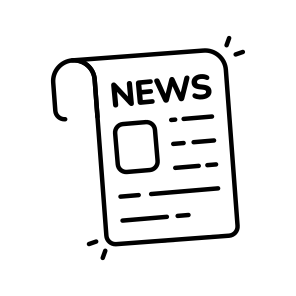 News, Newspaper, Newsletter, Print Media, Mass Media,  icon