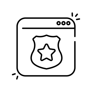 Online Police, Police Website, Police Website, Internet Police, Cyber Police  icon