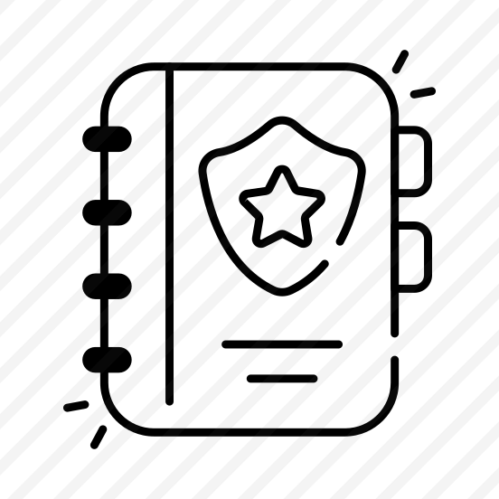 Police Notebook, Police Jotter, Police Diary, Police Notepad, Police Draft Book preview