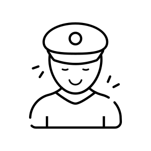 Policeman, Police Officer, Cop Man, Cop Officer, Patrolman  icon