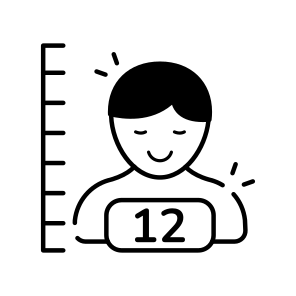 Prisoner Number, Jailbird, Criminal, Arrested Person, Inmate,  icon