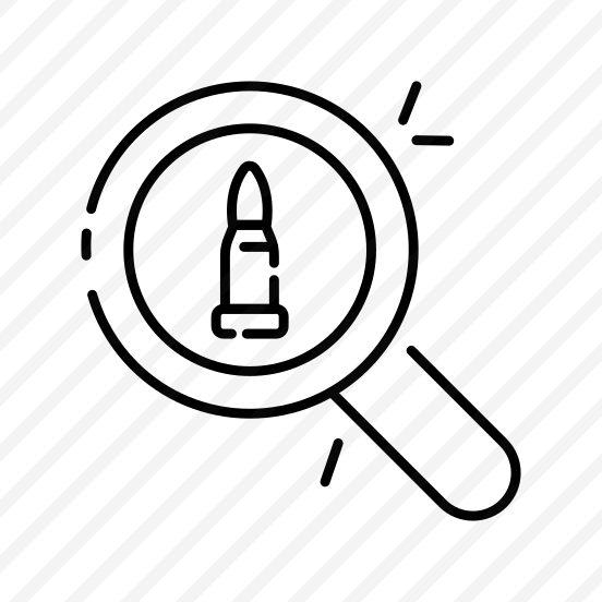 Search Bullet, Ammunition, Bullet Analysis, Bullet Exploration, Find Bullet, preview