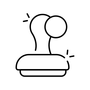 Stamp, Rubber Stamp, Approval, Office Stamp, Seal Stamp icon