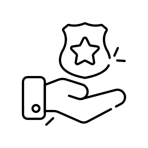 Star Shield, Security Shield, Protection Shield, Safety Shield, Buckler  icon