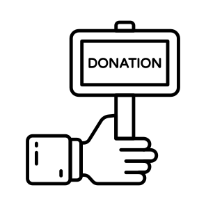 Donation Board, Roadboard, Signboard, Guideboard, Fingerboard, icon