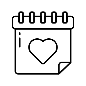 Donation Schedule, Planner, Almanac, Reminder, Calendar icon