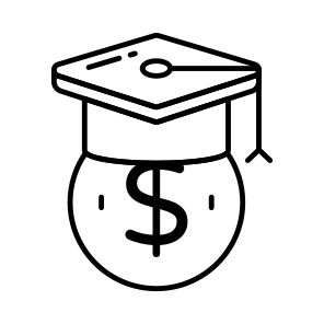 Educational Grant, Scholarship, Learning Grant, Educational Fund, Learning Fund icon