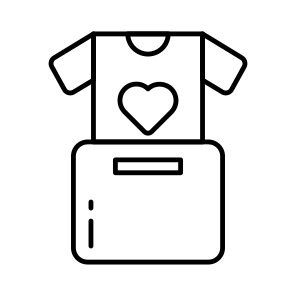 Shirt Donation, Clothes Donation, Apparel, Attire, Wearable icon