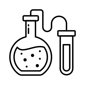 Flask, Experiment, Lab Apparatus, Lab Equipment, Chemical Reaction icon