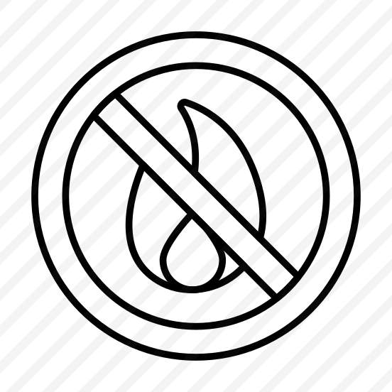 No Fire, No Flame, No Burning, No Combustion, Blaze  preview