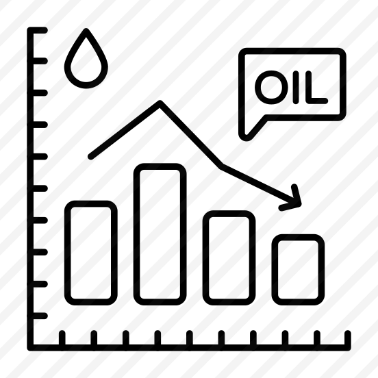 Oil Analytics, Infographic, Statistics, Oil Price Down, Oil Graph preview
